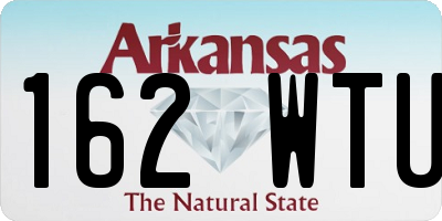 AR license plate 162WTU