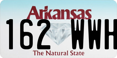 AR license plate 162WWH