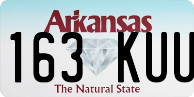 AR license plate 163KUU