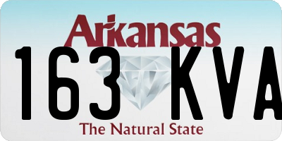 AR license plate 163KVA