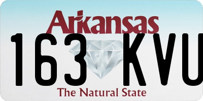 AR license plate 163KVU