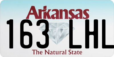 AR license plate 163LHL