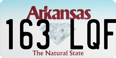 AR license plate 163LQF