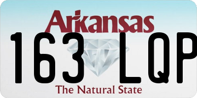 AR license plate 163LQP