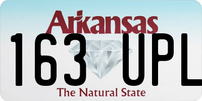 AR license plate 163UPL