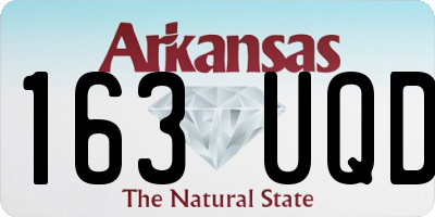 AR license plate 163UQD