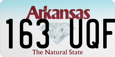 AR license plate 163UQF