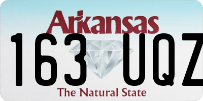 AR license plate 163UQZ