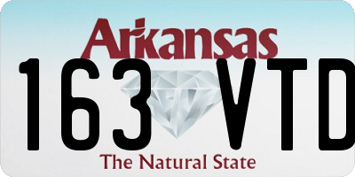 AR license plate 163VTD