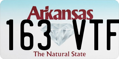 AR license plate 163VTF