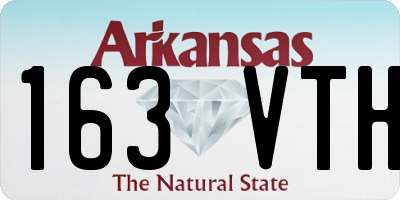 AR license plate 163VTH