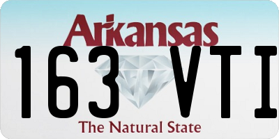 AR license plate 163VTI