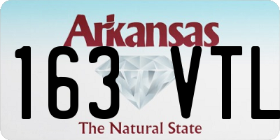 AR license plate 163VTL