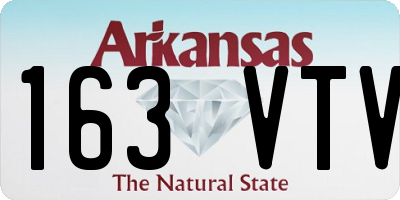 AR license plate 163VTV