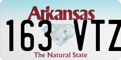 AR license plate 163VTZ