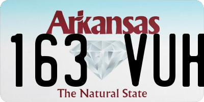 AR license plate 163VUH