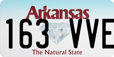 AR license plate 163VVE