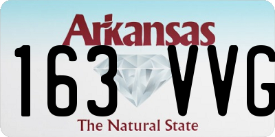 AR license plate 163VVG