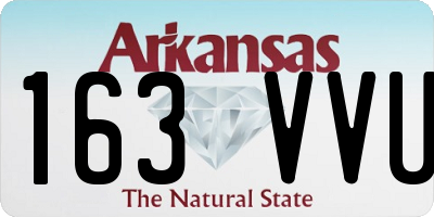 AR license plate 163VVU