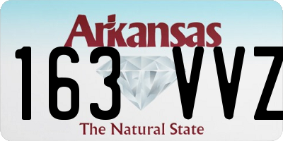 AR license plate 163VVZ