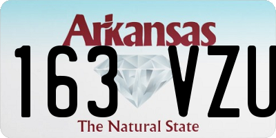 AR license plate 163VZU
