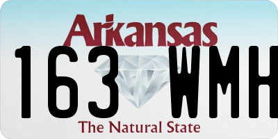 AR license plate 163WMH