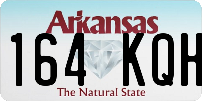 AR license plate 164KQH