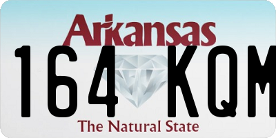 AR license plate 164KQM