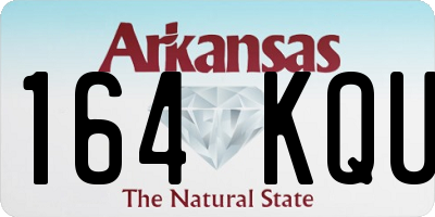 AR license plate 164KQU