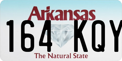 AR license plate 164KQY