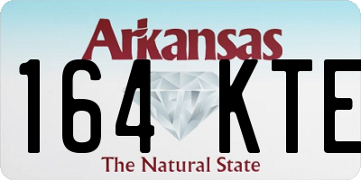 AR license plate 164KTE