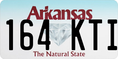 AR license plate 164KTI