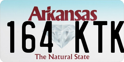 AR license plate 164KTK