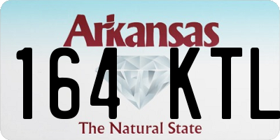 AR license plate 164KTL