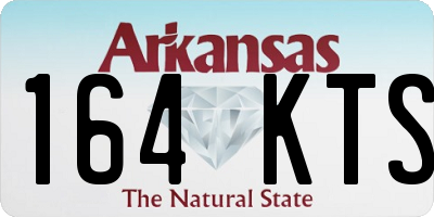 AR license plate 164KTS