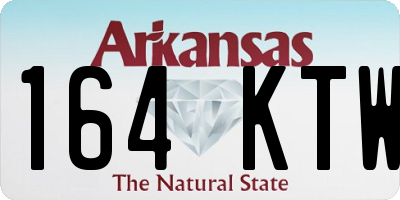 AR license plate 164KTW