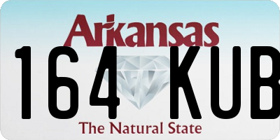 AR license plate 164KUB