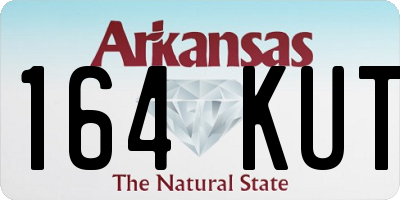 AR license plate 164KUT
