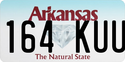AR license plate 164KUU