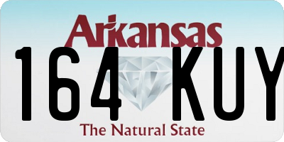 AR license plate 164KUY