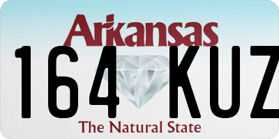 AR license plate 164KUZ