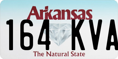 AR license plate 164KVA