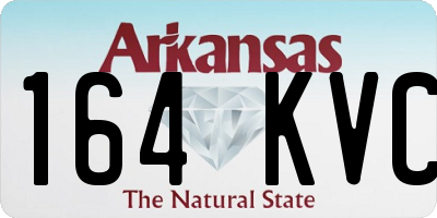 AR license plate 164KVC
