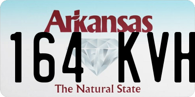 AR license plate 164KVH
