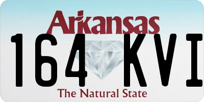 AR license plate 164KVI