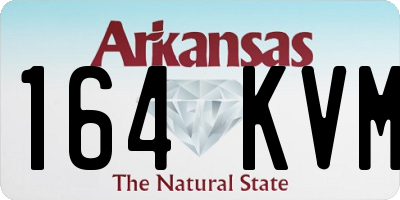 AR license plate 164KVM
