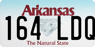 AR license plate 164LDQ