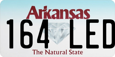 AR license plate 164LED
