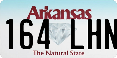 AR license plate 164LHN
