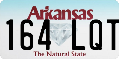 AR license plate 164LQT